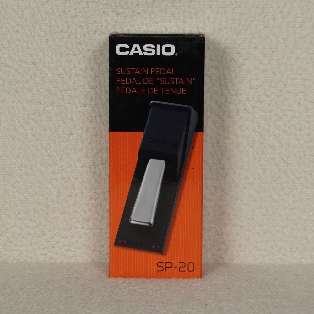 Casio Piano-Style Sustain Pedal SP-20 Digital Pianos Electronic Keyboards